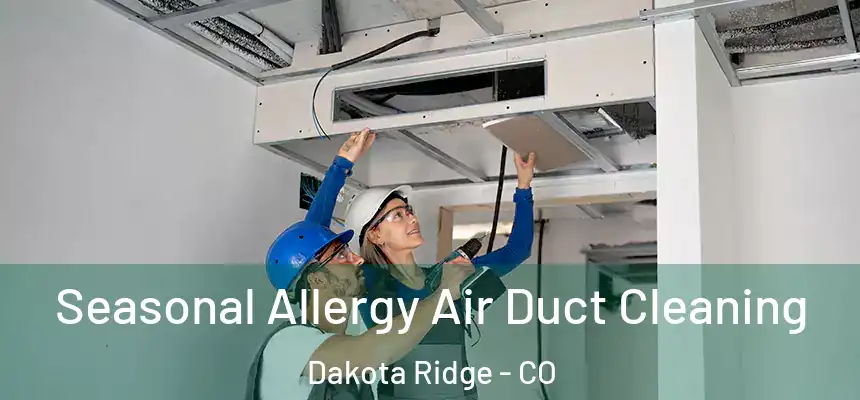  Seasonal Allergy Air Duct Cleaning Dakota Ridge - CO